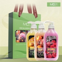 엠디-원 스페셜 바디 기프트 세트 2P 세트 (바디 워시 + 바디 워시) 500ml+500ml // 3가지중 랜덤 2종 구성