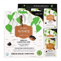 러시베리 차가버섯 추출액 70ml x 30포